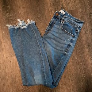 Loft High Waisted Skinny Jeans